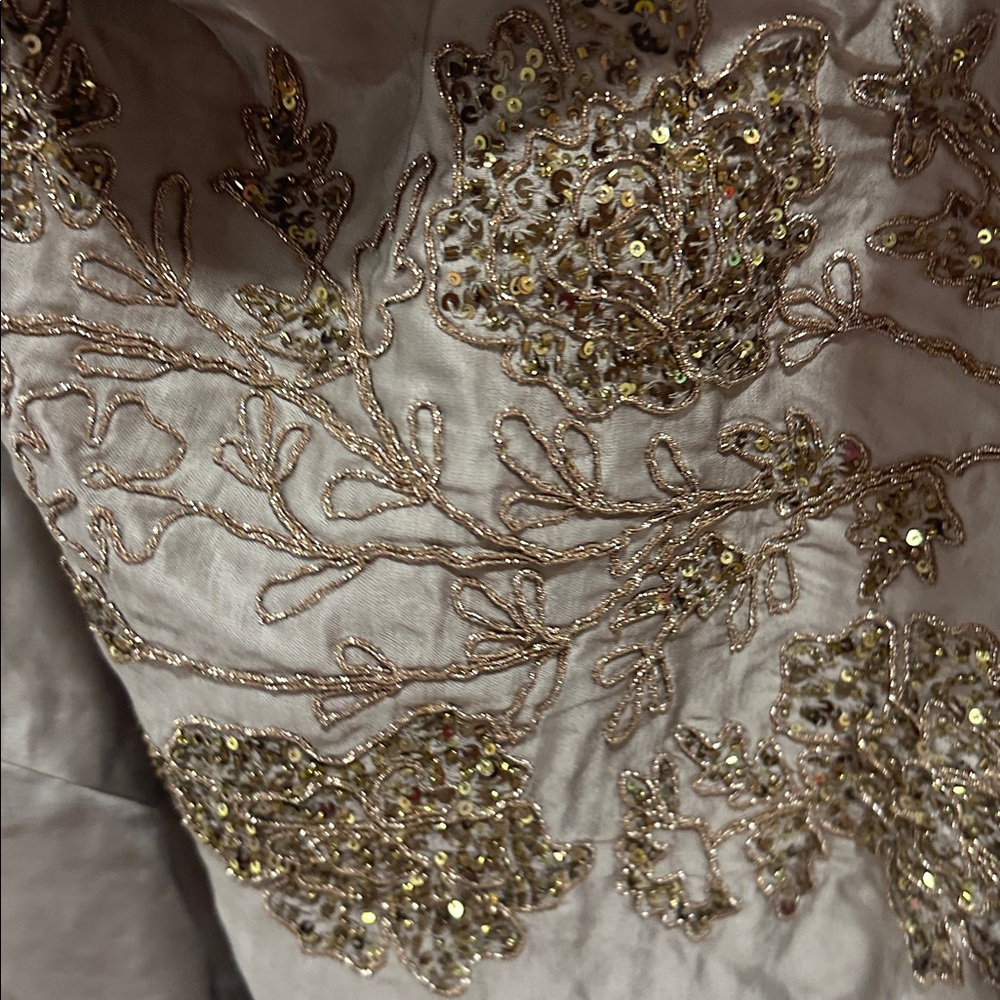 Zara Limited Edition Embroidered Beaded Kimono with Fringe (xs-s) runs large - Picture 12 of 13